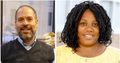 Steve Marchese and Zuki Ellis are two of the Caucus for Change candidates for St. Paul's school board. 