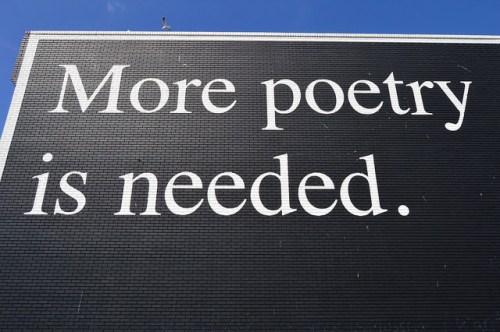 more poetry is needed
